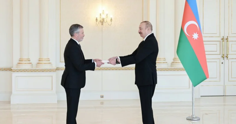 Prezident Andreas Qaarderi qəbul edib