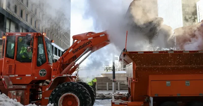 Nyu Yorkda qar ərimədi, hökumət bu yöntəmə üz tutdu
