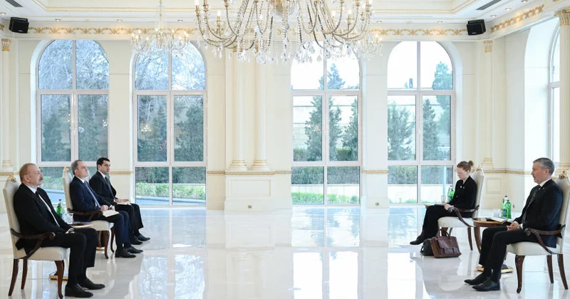 Prezident Norveçin ölkəmizdə yeni təyin olunmuş səfirinin etimadnaməsini qəbul edib FOTO