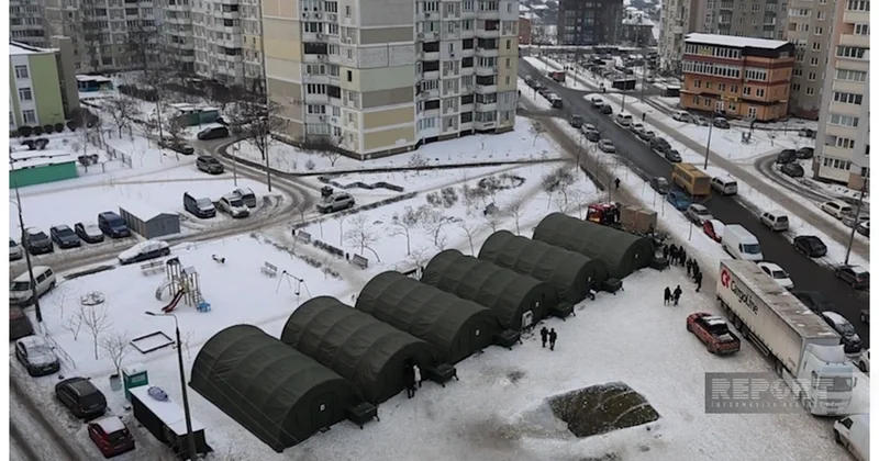 В Киеве разворачивают палаточные городки из за энергетического и теплового кризиса