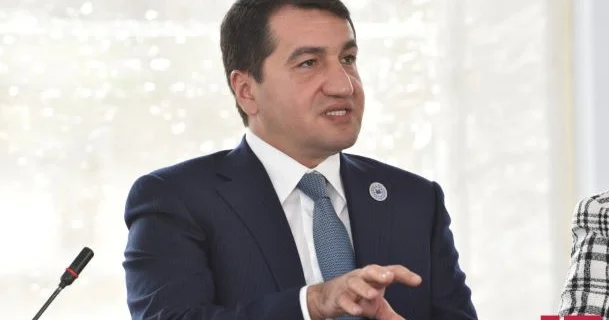 Hikmət Hacıyev BMT rəsmisi ilə müzakirə aparıb