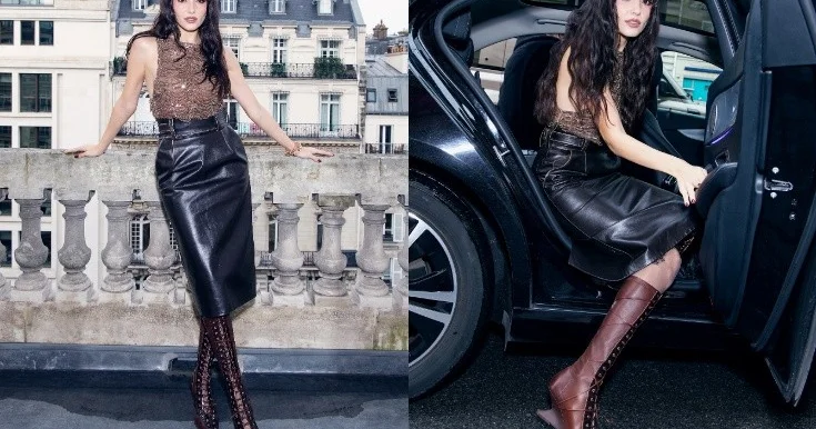 Hande Erçel 30 minlik ayaqqabıları ilə gündəmdə Fotolar