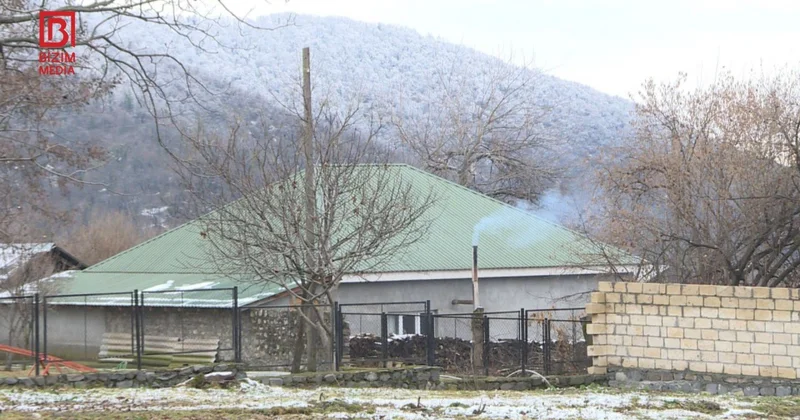 Bu kənddə hava soyuyan kimi gözəllikdən əsər əlamət qalmır FOTO