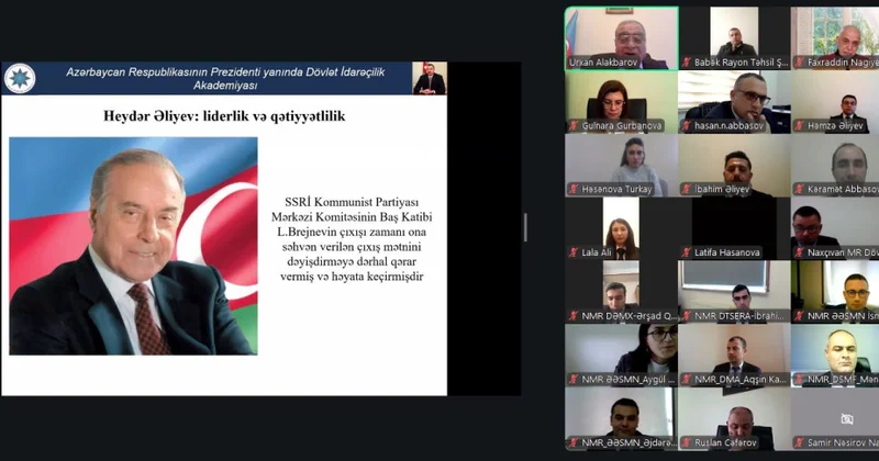 “İnnovativ dövlət idarəçiliyi texnologiyaları və onların tətbiqi” mövzusunda təlim keçirilib