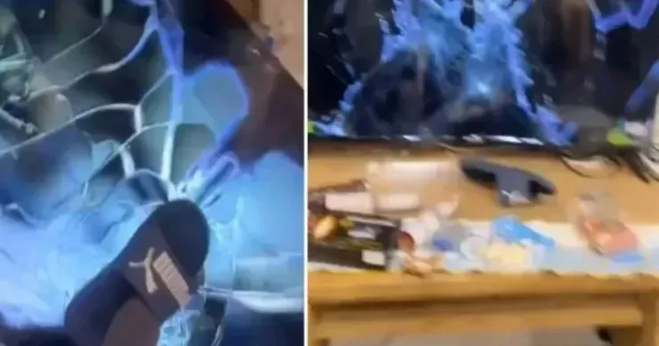 “Marsel”in azarkeşi qapıçının qolundan sonra şoka düşdü: televizorunu sındırdı