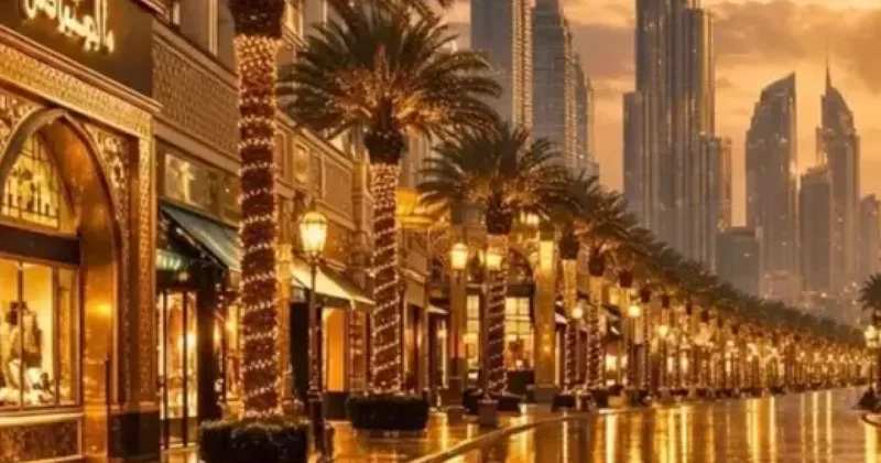 Золотая улица в Дубае