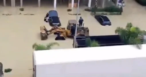 Сильные наводнения в Марокко ВИДЕО