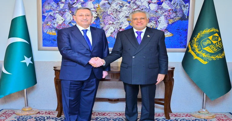 Xələf Xələfov Pakistan XİN rəhbəri ilə görüşüb