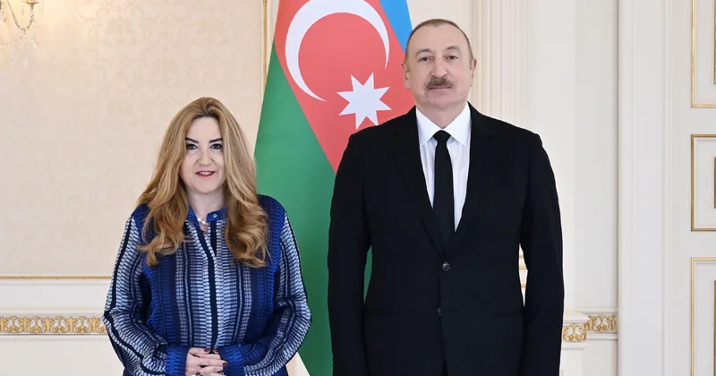 Yunanıstanın yeni səfiri İlham Əliyevin qəbulunda FOTO