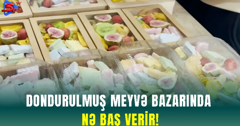 Dondurulmuş meyvə Bazarında Nə Baş Verir!