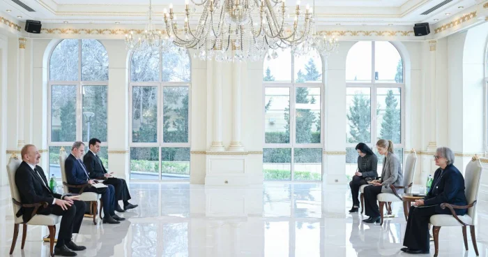 Norveç və Avstraliya səfirləri Prezidentin qəbulunda FOTO