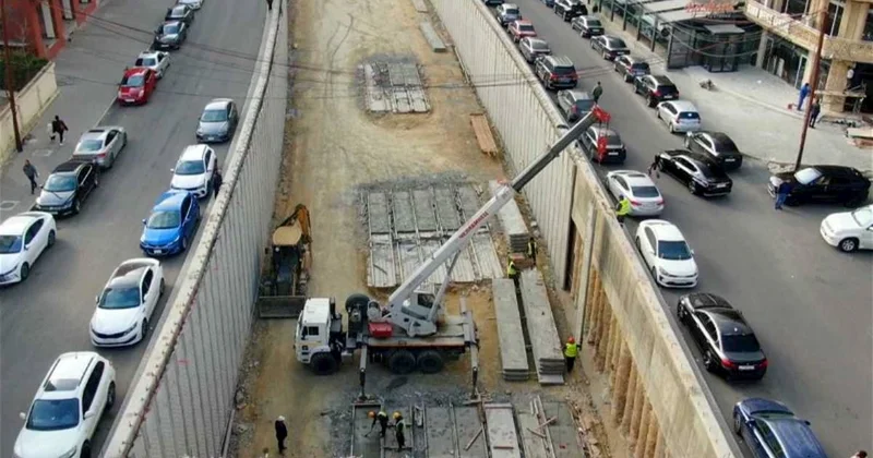 Yeni tikilən tuneldə maaşa görə işlər dayandırılıb? RƏSMİ CAVAB