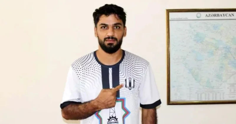 Azərbaycanda da forma geyən iranlı futbolçu həbs olundu