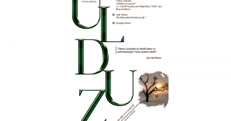 “Ulduz” jurnalının bu ildə ilk sayı çap olundu