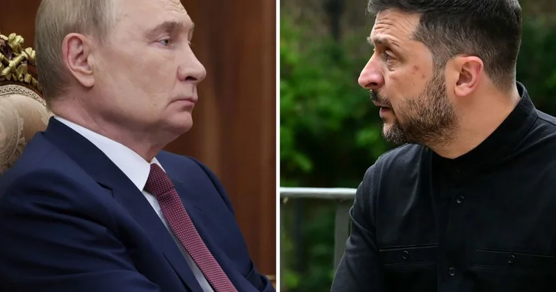 Zelenski Putinə: Cəsarətin çatırsa, Kiyevə gəl!