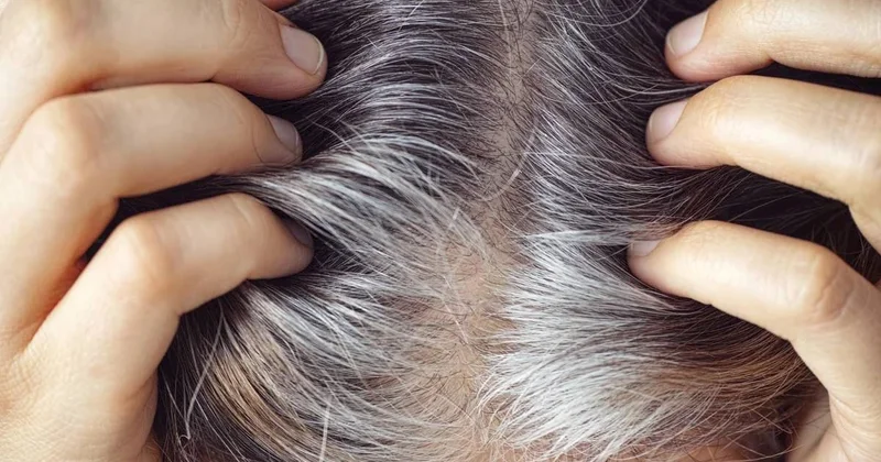 Erkən yaşda saç ağarmasının səbəbi tapıldı Bu elementin çatışmazlığı piqment istehsalını dayandırır