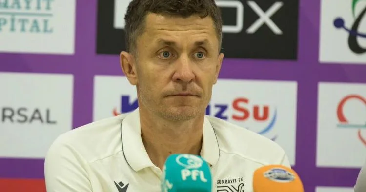 “Qalib gəlsək də, oyundan razı deyiləm” Saşa İliç