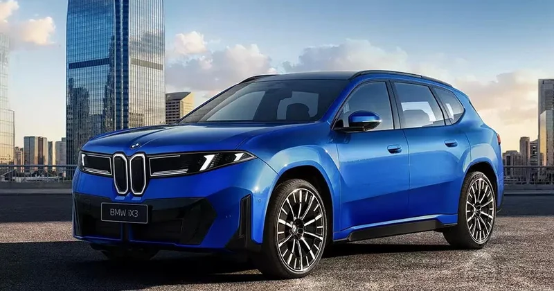 Появилось первое фото нового кроссовера BMW iX3 для Китая