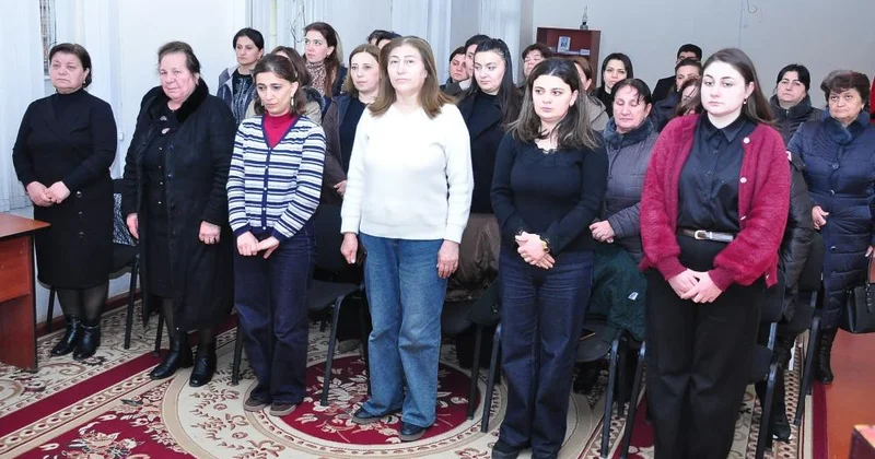 Ağstafada 31 Mart Soyqırımının 108 ci ildönümü münasibətilə tədbir keçirilib