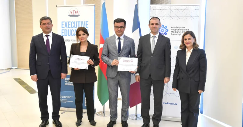“Strateji kommunikasiya və böhran kommunikasiyasında yeni trendlər” mövzusunda təlimlər yekunlaşıb
