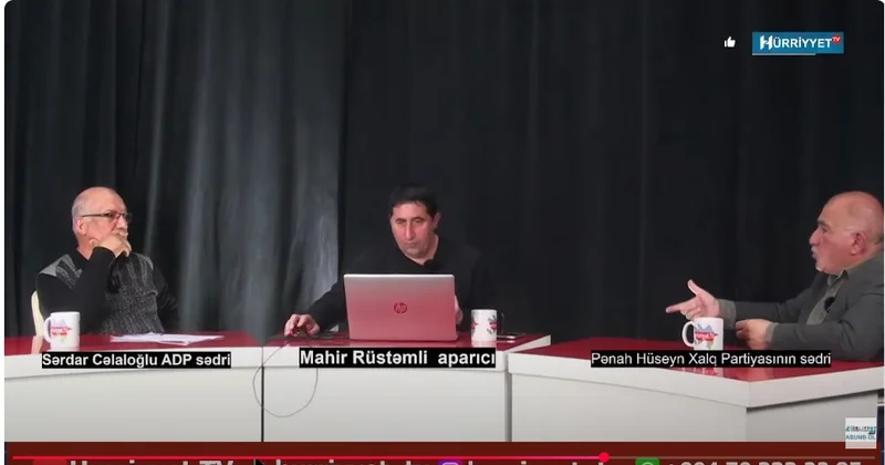 Ölü siyasi mühit: kimdir günahkar? Sərdar Cəlaloğlu Pənah Hüseyn CANLI DEBAT