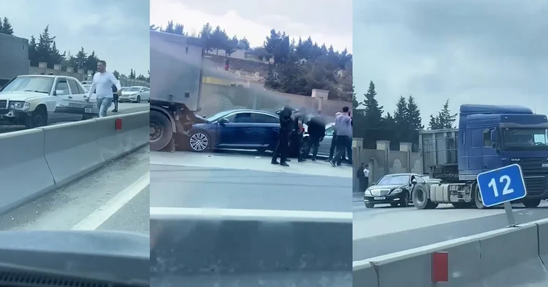 Bakı Sumqayıt yolunda zəncirvari QƏZA