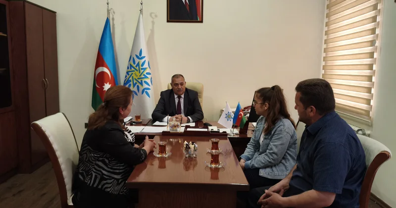 Tərtərdə yüksək bal toplayan şagirdlə görüş keçirilib FOTO