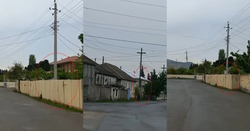 Göyçayda küçə işıqlandırılmasında problem: Elektrik dirəkləri həyətlərdə dustaq olub?