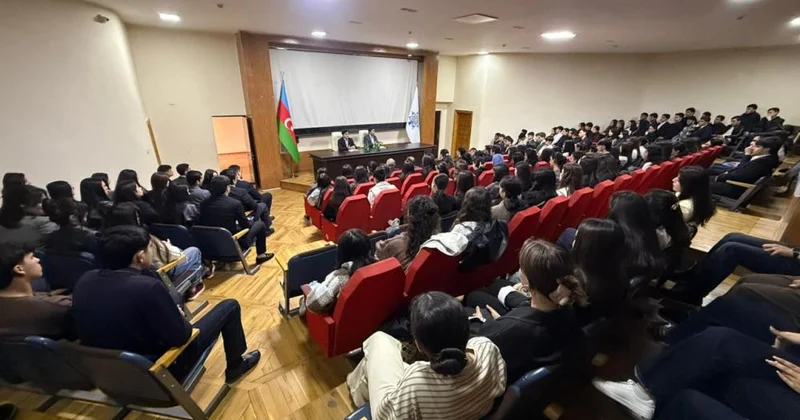 YAP Gəncə şəhər təşkilatında gənclərlə görüş keçirilib Qarşılıqlı fikir mübadilələri aparılıb