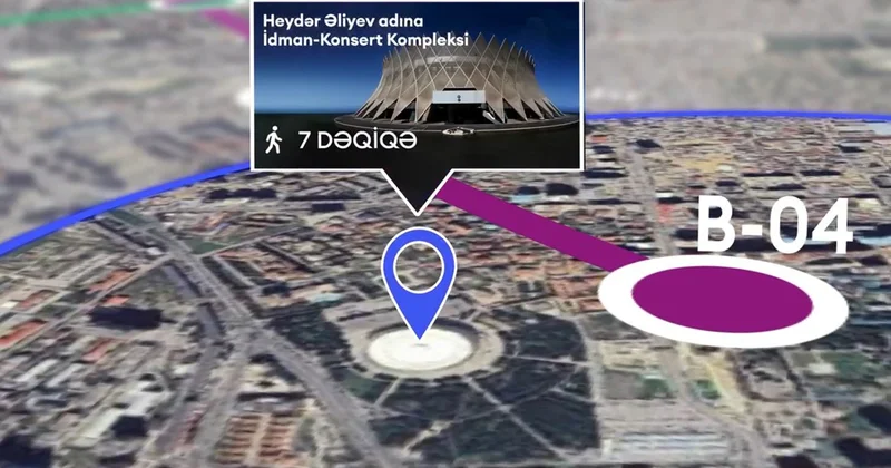Metronun yeni stansiyası bu ərazidə olacaq Video