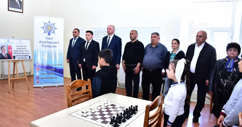 Ağstafada şahmat üzrə turnir keçirilib