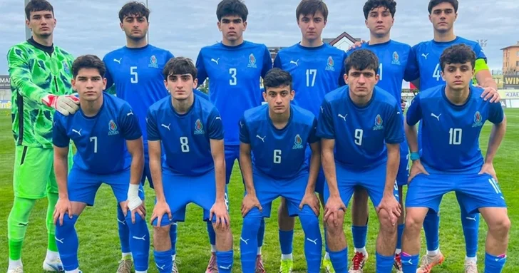 Сборная Азербайджана U 17 победила Пакистан в заключительном матче турнира УЕФА