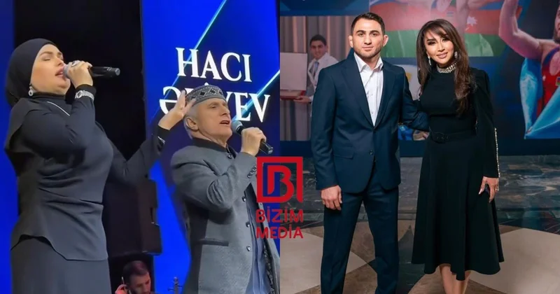 Hacı Əliyevin ad günündən yeni GÖRÜNTÜLƏR YAYILDI: Bu sənətçilər səhnə alıb! FOTO/VİDEO