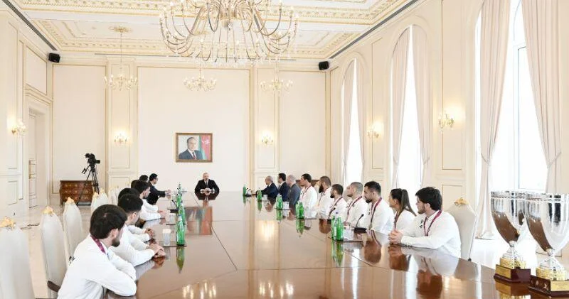Prezident İlham Əliyev: İdmançılarımızda qələbə əzmi çox güclüdür