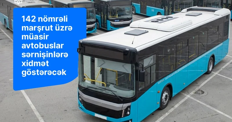 Masazır sakinlərinə şad xəbər: Avtobuslar yenilənir