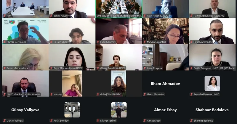WUF13 ün təbliği: UNEC əməkdaşları Azərbaycanın Bolqarıstandakı Səfirliyinin tədbirində iştirak ediblər FOTO