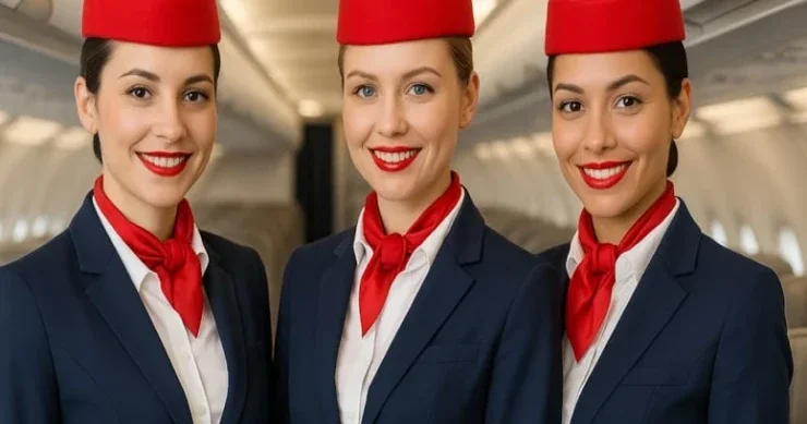Stüardessalar niyə qırmızı dodaq boyası sürtürlər SƏBƏB