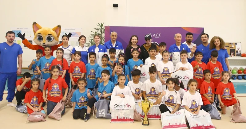 Uşaqlar üçün “İdman gimnastikadan başlayır estafet yarışları keçirilib FOTO