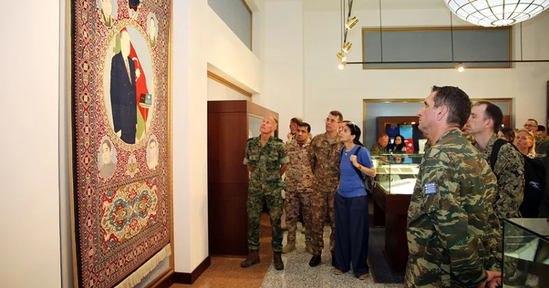 Ölkəmizdə akkreditə olunan xarici dövlətlərin hərbi attaşeləri Naxçıvana səfər ediblər