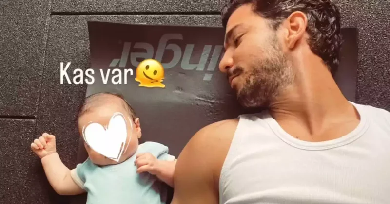 Kaan Yıldırım oğlu ilə