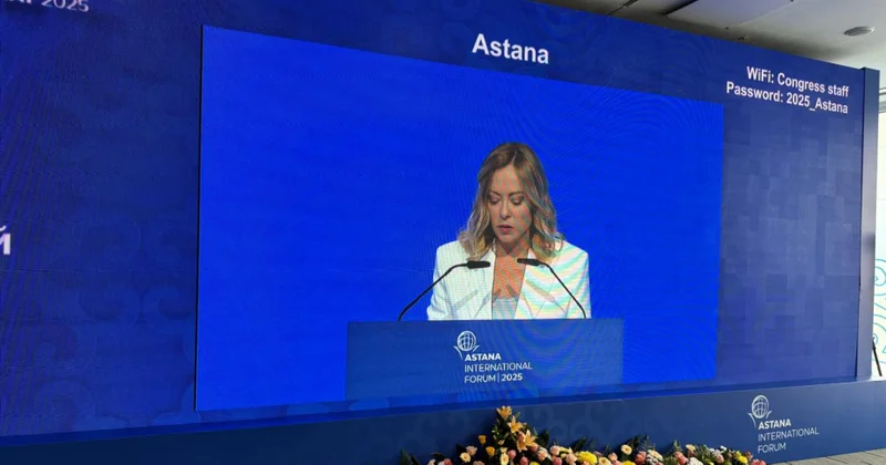 Ciorcia Meloni: Orta dəhliz tədarüklərin təhlükəsizliyinə və sabitliyinə böyük töhfə verə bilər