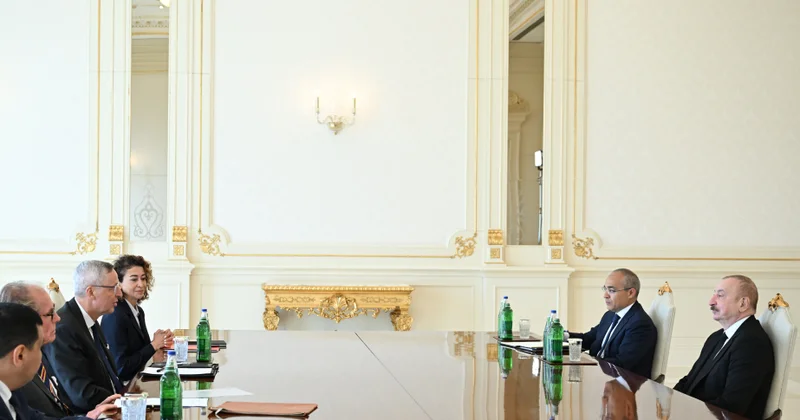 Prezident İlham Əliyev Alman İqtisadiyyatının Şərq Komitəsinin sədrini qəbul edib YENİLƏNƏCƏK