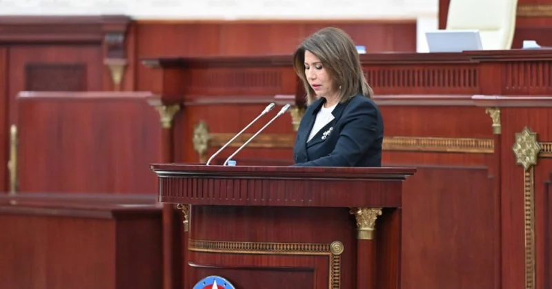 Bahar Muradova parlamentdə hesabat verdi YENİLƏNİB