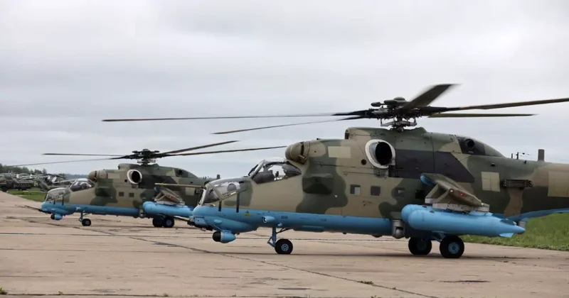 Беларусь получила новые вертолеты Ми 35М