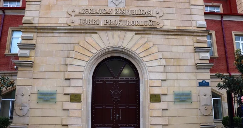 Hərbi Prokurorluqda yeni cinayət işi: 1 nəfər həbs olundu