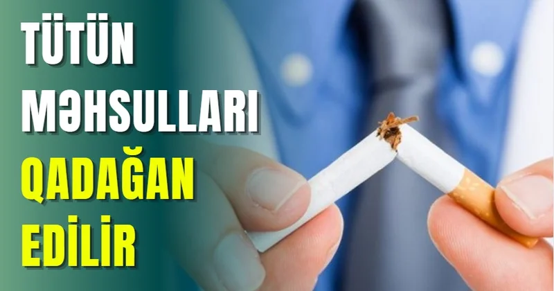 Tütün məhsulları qadağan edilir Sakinlər nə düşünür?