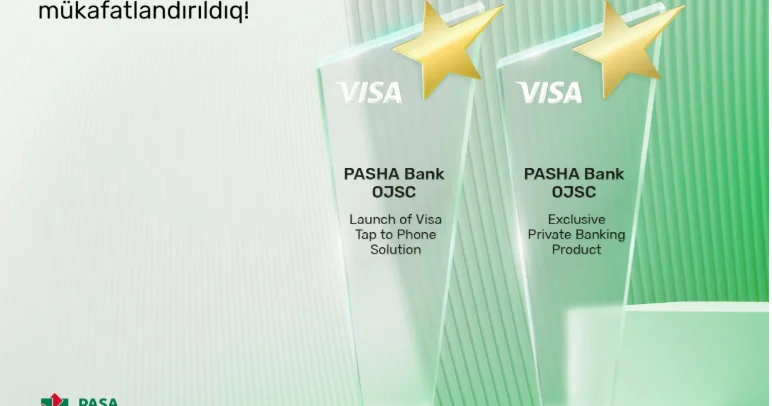 “PAŞA Bank” Visa nın xüsusi mükafatı ilə təltif olundu