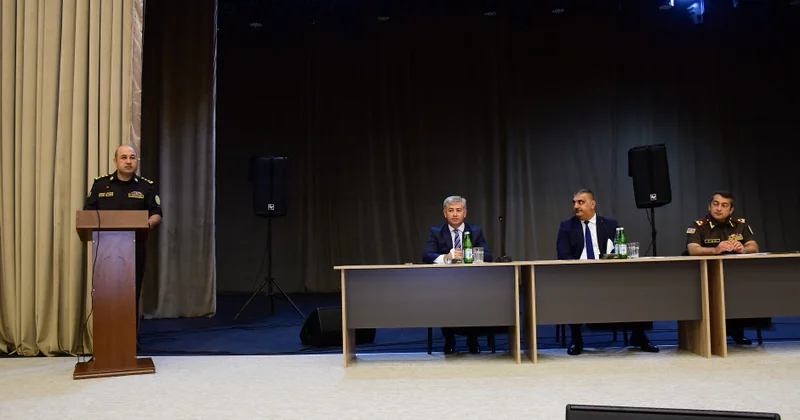 Ağdamda “Yanğına qarşı qabaqlayıcı tədbirlərin səmərəliliyinin artırılması” mövzusunda müşavirə keçirilib