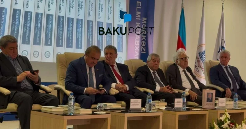 Sabir Rüstəmxanlının "Seçilmiş əsərləri" təqdim olundu FOTO