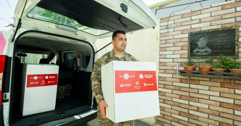 “YAŞAT” Fondundan şəhid övladlarına beşinci “Hədiyyə karvanı”